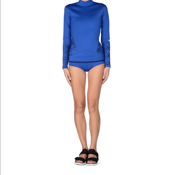 Adidas but Stella McCartney Neoprene Swim Rashguard - Picture 9 of 9